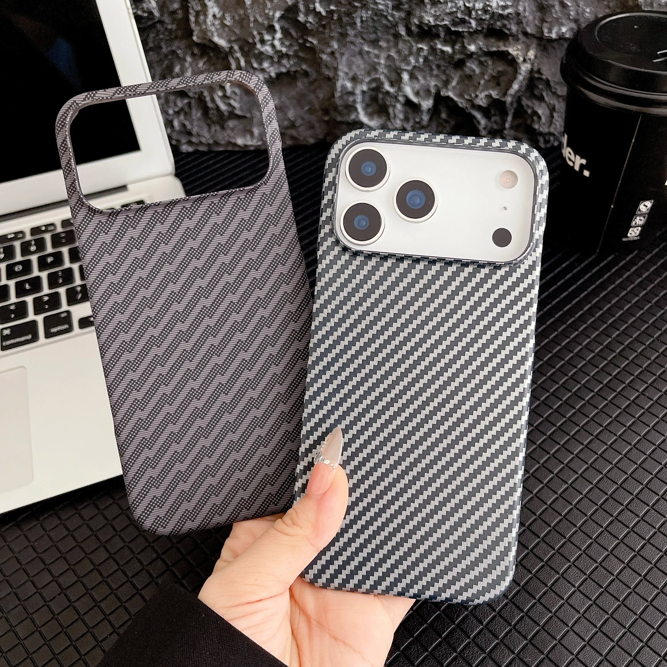 luxury carbon fiber shockproof case for iphone 11–17 series luxury carbon fiber shockproof case for iphone 11–17 series