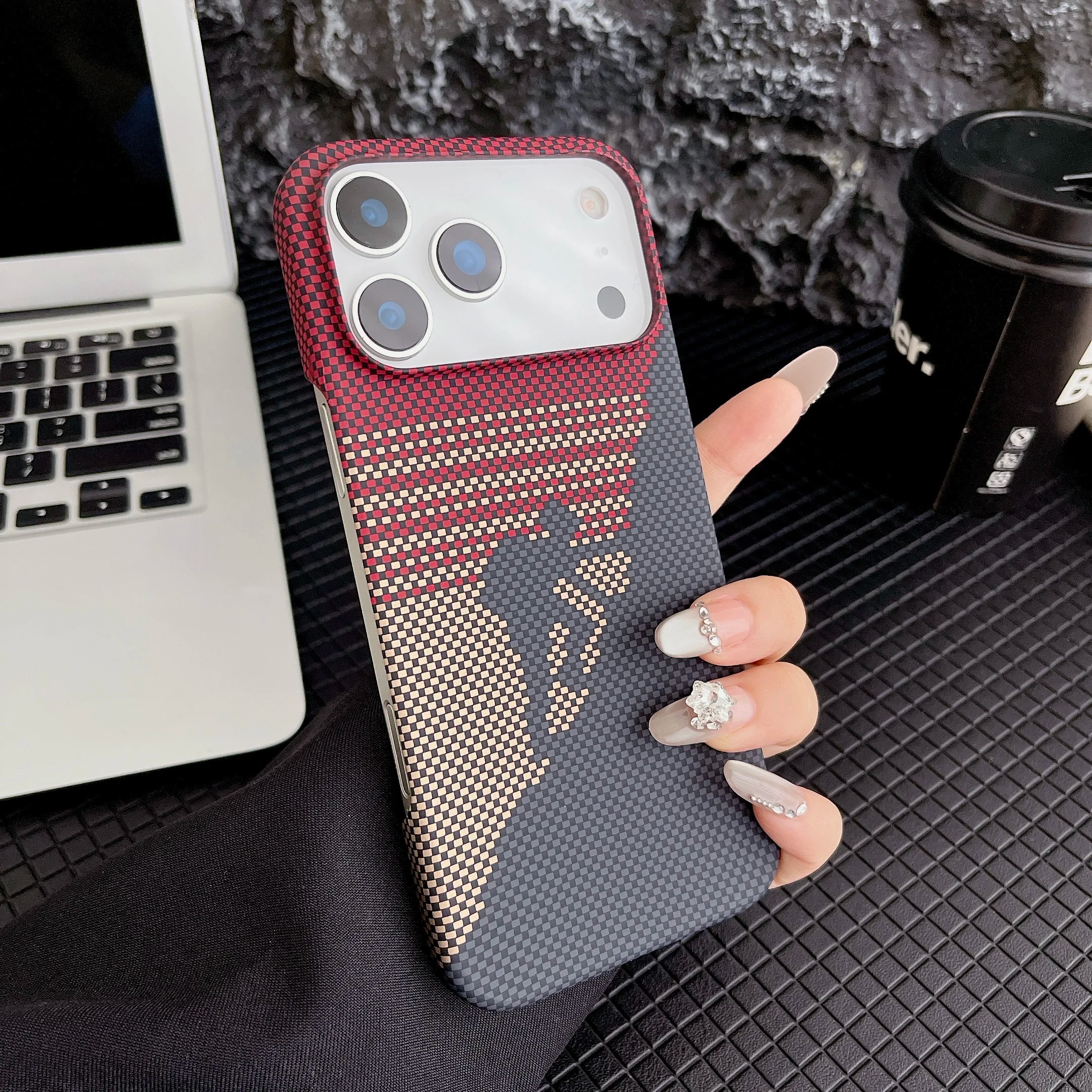 luxury carbon fiber shockproof case for iphone 11–17 series luxury carbon fiber shockproof case for iphone 11–17 series