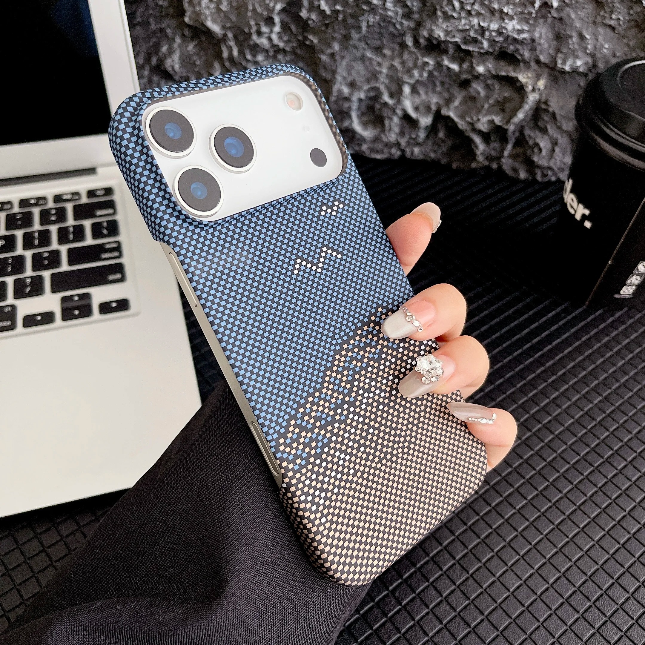 luxury carbon fiber shockproof case for iphone 11–17 series luxury carbon fiber shockproof case for iphone 11–17 series