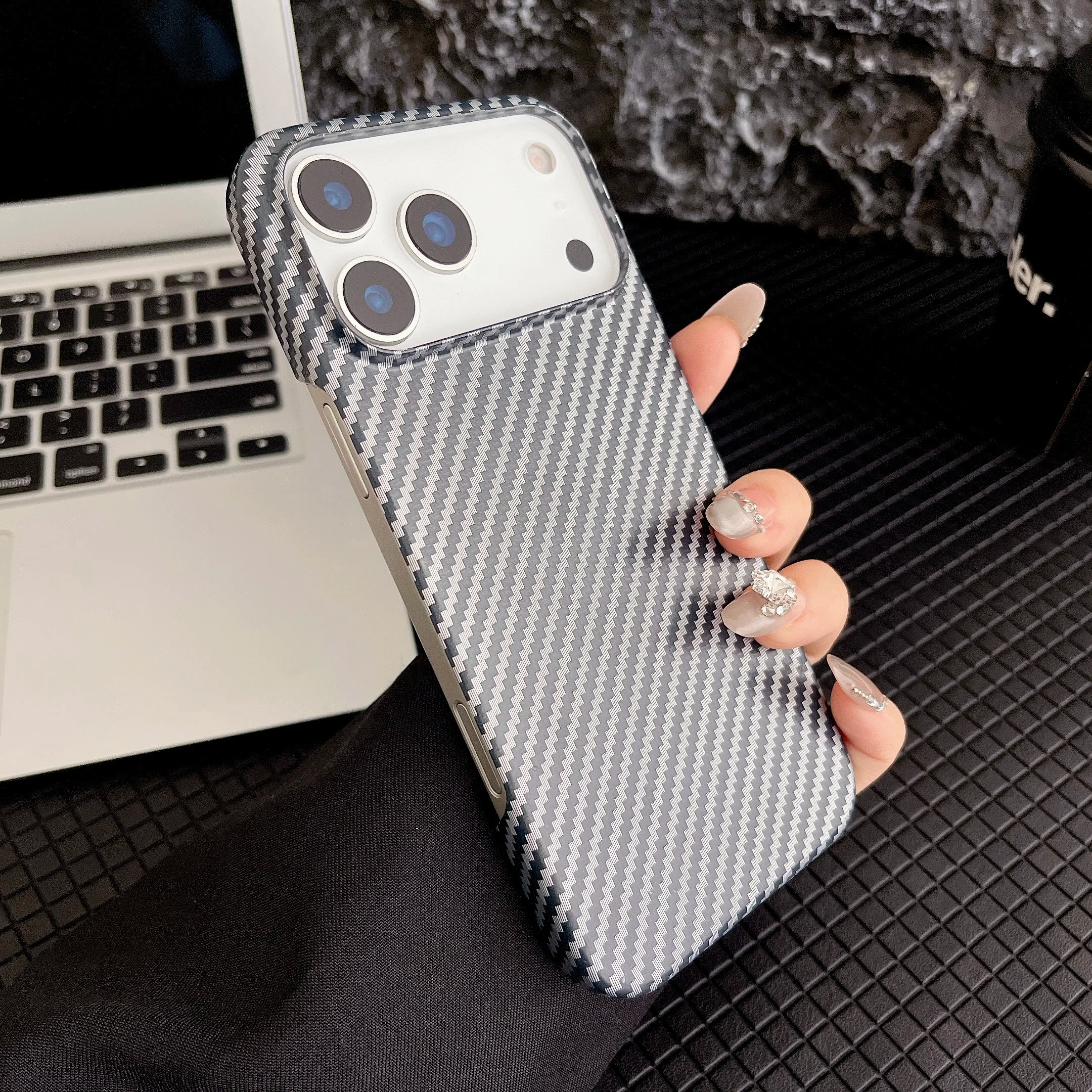 luxury carbon fiber shockproof case for iphone 11–17 series luxury carbon fiber shockproof case for iphone 11–17 series