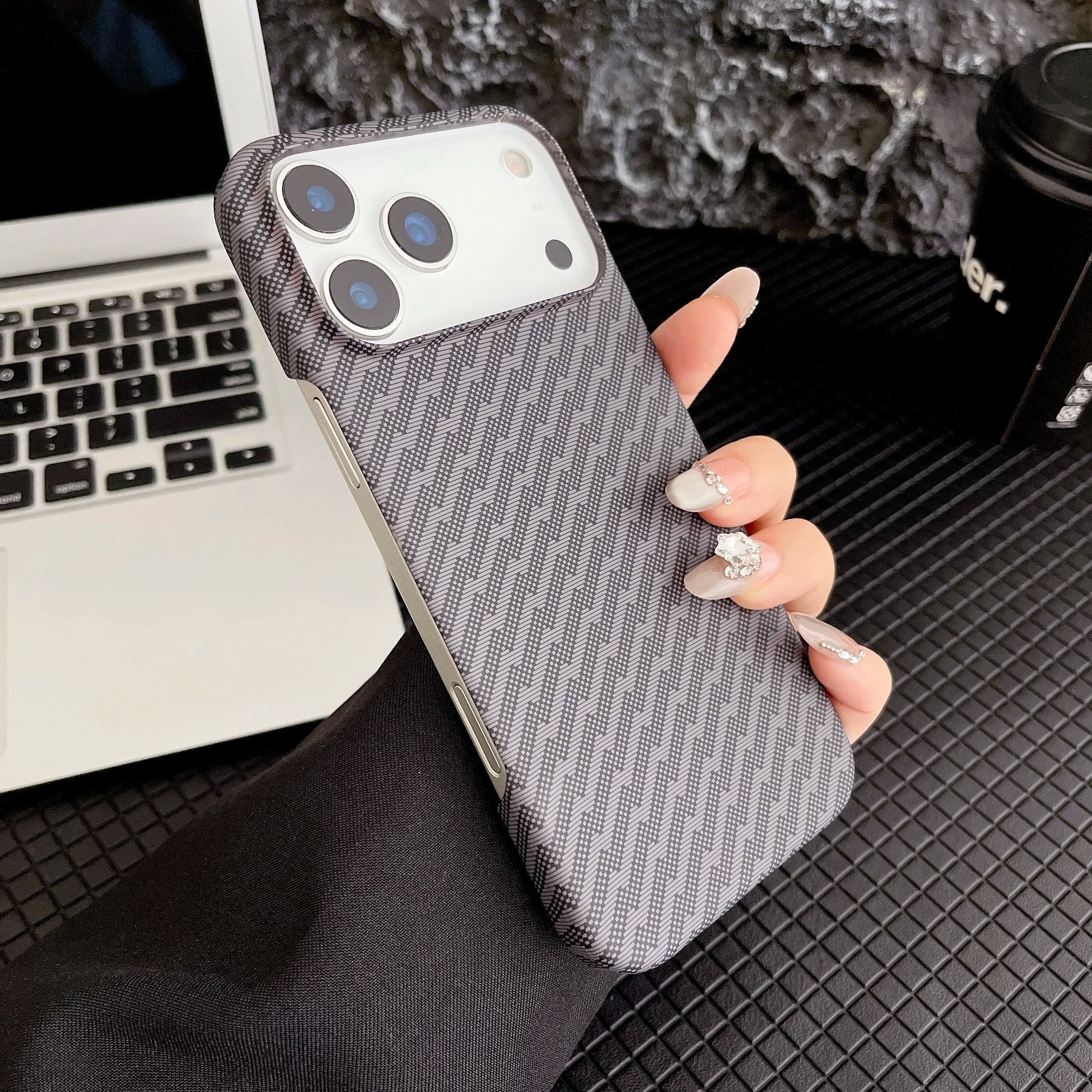 luxury carbon fiber shockproof case for iphone 11–17 series luxury carbon fiber shockproof case for iphone 11–17 series