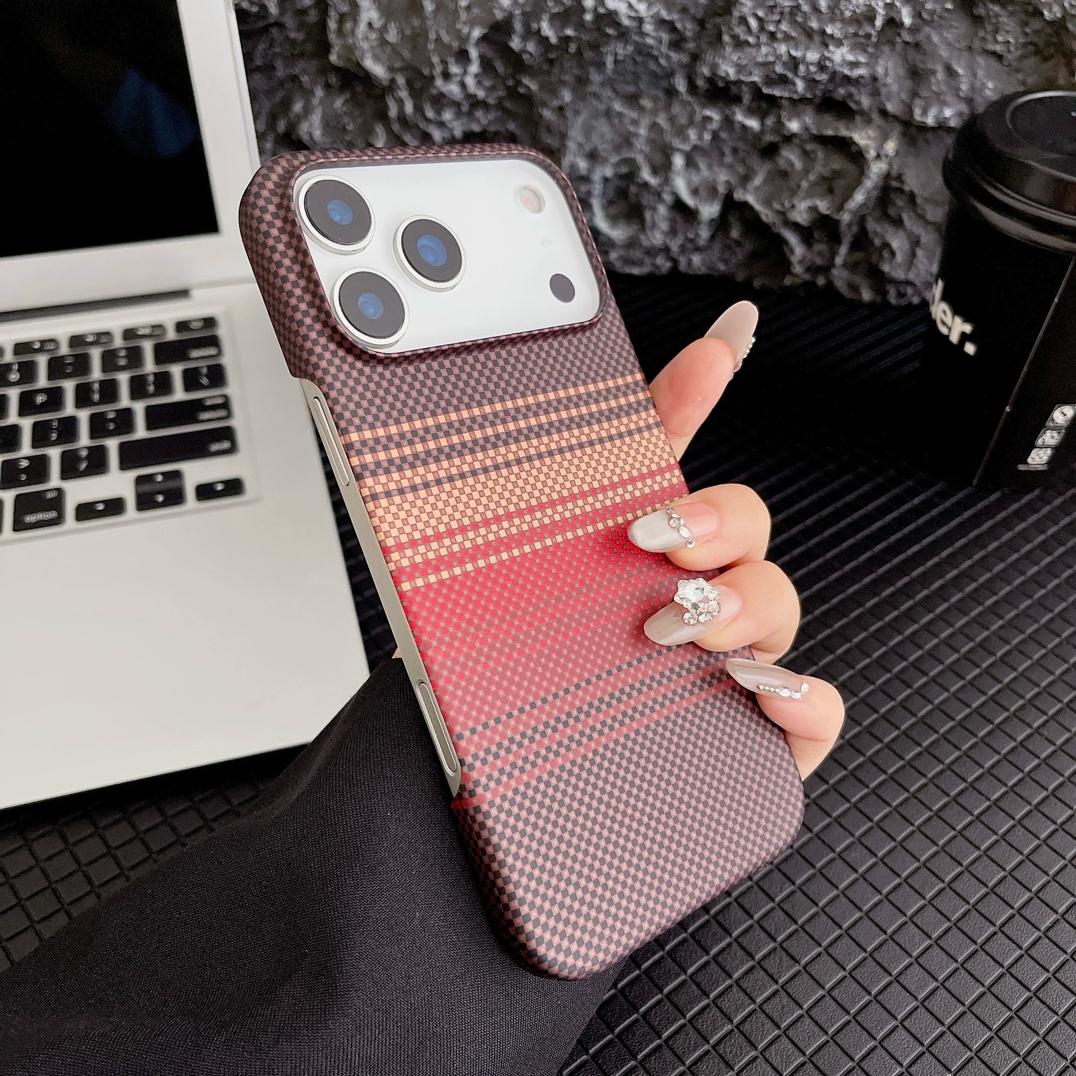 luxury carbon fiber shockproof case for iphone 11–17 series luxury carbon fiber shockproof case for iphone 11–17 series