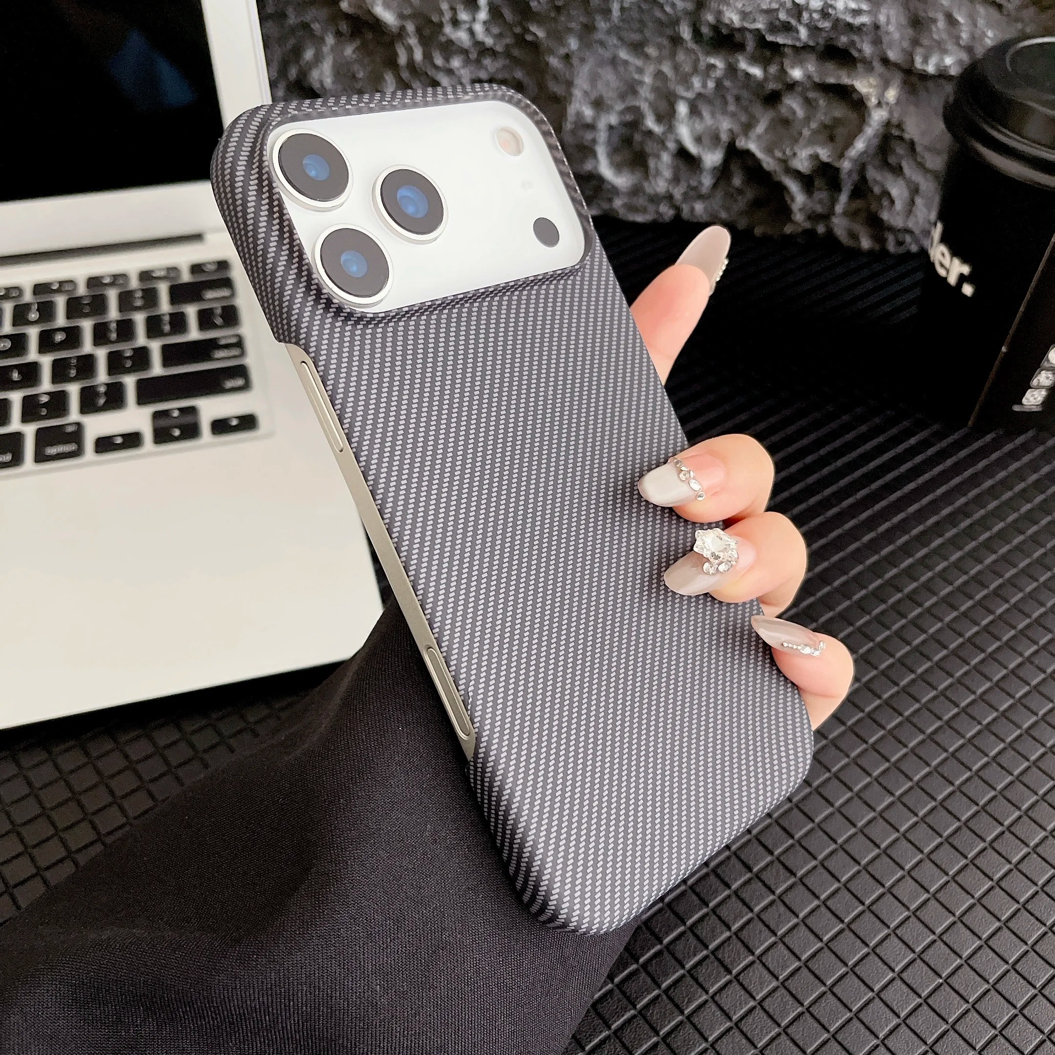 luxury carbon fiber shockproof case for iphone 11–17 series luxury carbon fiber shockproof case for iphone 11–17 series
